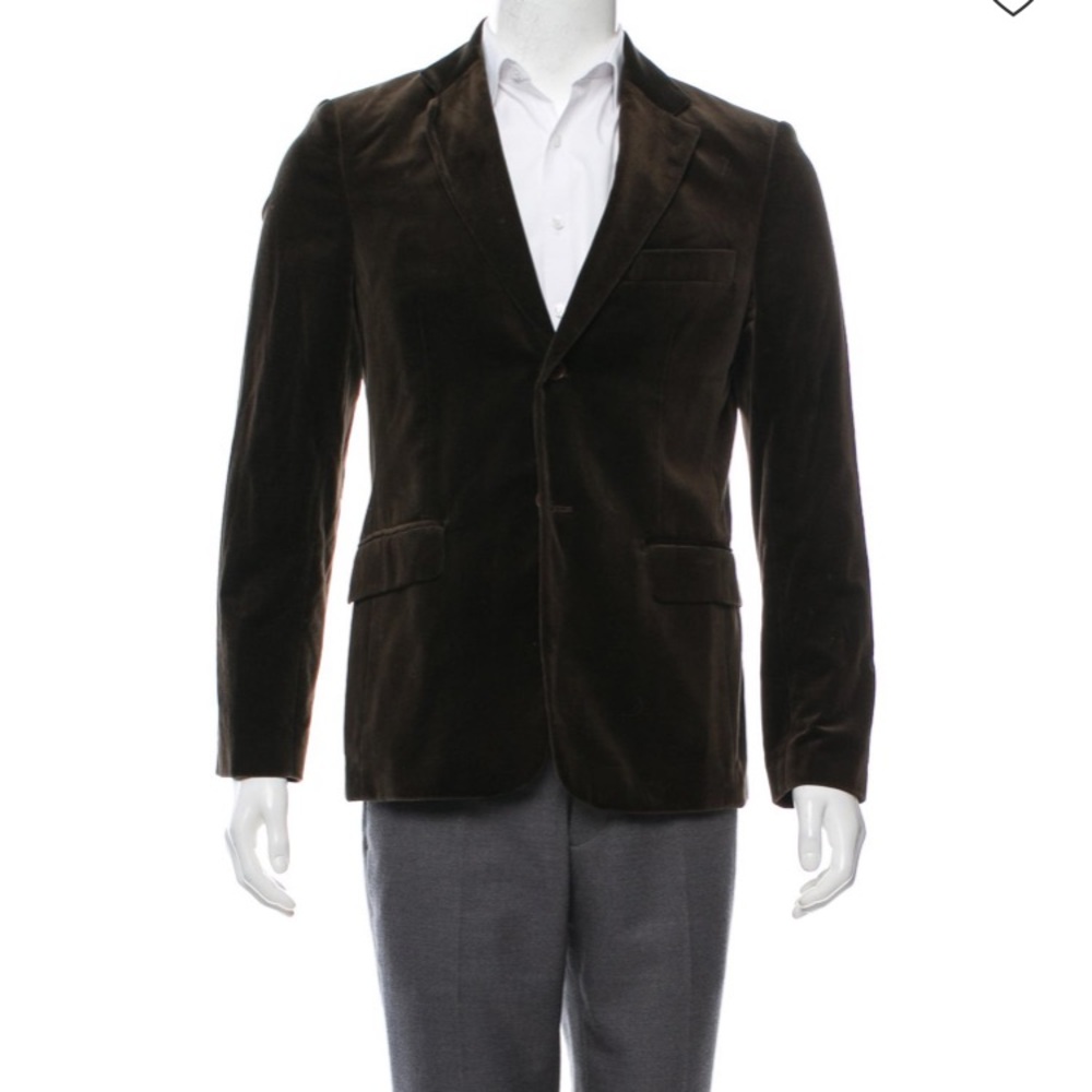 Men’s theory velvet sports coat